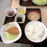 日本橋 かぶき - アジフライ、鰹定食