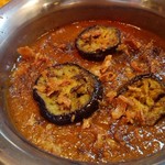 チャイカフェ バガヴァッド - 茄子ビーフキーマカレー