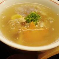 花見小路 - 椀物（鯛のきのこ蒸し：１１月ランチ）