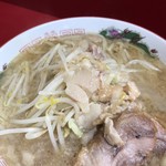 ラーメン二郎 - 小、野菜少なめ、脂マシ