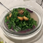 金滿庭京川滬菜館 - 紫心蕃薯浸莧菜