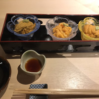 すし縁 - 雲丹の食べ比べ❤️