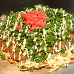 安兵衛 - 「広島風ねぎ盛り（そば）」（800円）