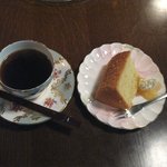 Cafe 手の花 - ケーキセット（700円）