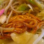 慶華園 - 大玉皿うどん　2