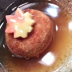 三扇 - ｴﾋﾞ芋あんかけ