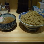 海月 - 濃厚つけ麺（W盛）８８０円