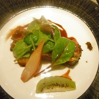 コントワール ミサゴ - 燻製ウナギのシュペルポゼ　野菜のマリネ添え