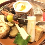 季節料理 薗 - お通し ドアップ