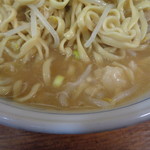 ラーメン二郎 - いい感じのスープ