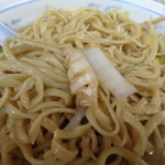 ラーメン二郎 - 切れてないネギ～