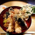 天平 - 特天丼ランチ￥800