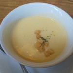 炉舎 - ランチセットのスープ