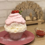 天然氷のかき氷 ひめじ官兵衛堂 - 