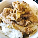 やよい軒 - 簡易牛丼 2膳め