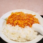 Honkon Izakaya Kasuien - エビチリ玉子丼