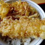 名代 箱根そば - セットの丼です