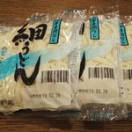 ディオ - 細うどん(税抜)5円×4玉 (2019.03.27)