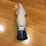烏賊食堂 - イカさんの箸置き かわいい
