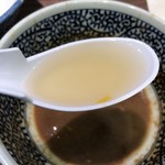 豚骨一燈 - 割りスープ