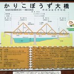 Hyakusaiya - かりこぼうず大橋　説明