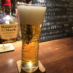 ジジーノ - まずは、生ビールで(^^)