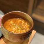 焼肉ホルモン ブンゴ - ユッケジャンスープ