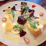 pizzeria felice - デーザート盛り合わせ