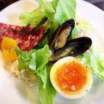 pizzeria felice - 前菜取り分け