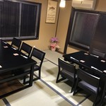 Shusai Ginnan - 二階 大広間 六名さま用テーブル 繋げれば十二名様で宴会も可