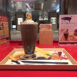 イッピン カフェ - ほうじ茶ラテフロート 2017/10/18