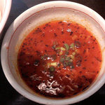 綱取物語 - 冬のとまとつけ麺のつけ汁