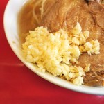 ラーメン二郎 - ニンニク多め