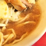 ラーメン二郎 - スープ