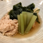 八珍 - タケノコと鱈の子？の煮付け。なんでこんなに美味いんだろう