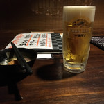 狼煙 - お通しと生中