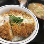 Katsuya - カツ丼(竹)ととん汁(大) 874円