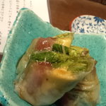 肴 大富 - アボガドとマグロの生春巻き