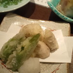 肴 大富 - 白子の天ぷら