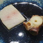 小判寿司 - メカジキのハム&蛸