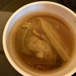 Taipei International Airport VIP Lounge - 美味しかった大根と白菜のスープ