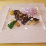 四川料理 桃源郷 - 牛サガリの山わさび入り醬油炒め【２０１８年２月】