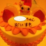 スイートショップ アニバーサリー - 5号サイズ2520円+マジパンのオプション399円でした