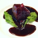 御田町 桃の木 - 鎮江黒酢の酢豚