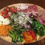 PIZZERIA e TRATTORIA A La - 前菜盛り合わせ3人前