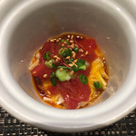 四季彩 葉月 - 鮪と長芋ユッケ風♬