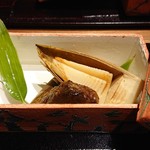 山龢 - 箸休め(筍、牛ほほ肉)