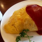 ランチとコーヒーの店 ランチボックス - オムライス(味噌汁付き)　700円(税込)