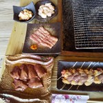 ろばたやき山ろく - 焼き物色々