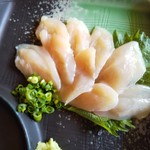 ろばたやき山ろく - 刺身：ささみ